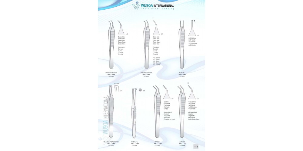 Tissue and Dressing Forceps